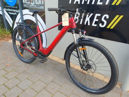 2024 Trek Marlin+ 6 Hardtail EQUIPPED eMTB in Crimson Red (XL Size) 1