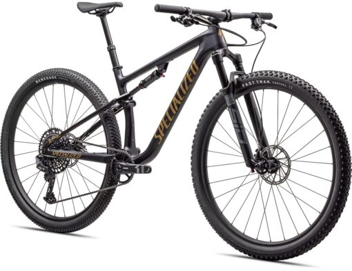 Specialized Epic Comp XC MTB in GLOSS MIDNIGHT SHADOW / HARVEST GOLD METALLIC (Medium Size)