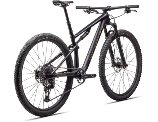 Specialized Epic Comp XC MTB in GLOSS MIDNIGHT SHADOW / HARVEST GOLD METALLIC (Medium Size) - Image 3